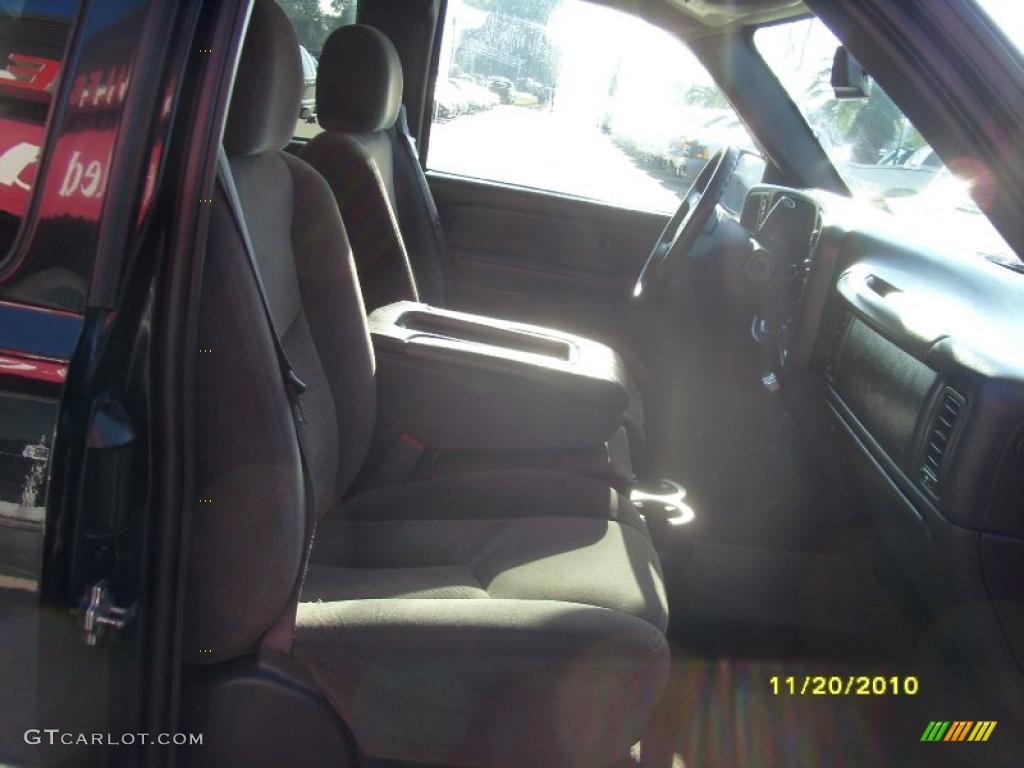 2007 Silverado 1500 Classic Z71 Extended Cab 4x4 - Black / Dark Charcoal photo #13