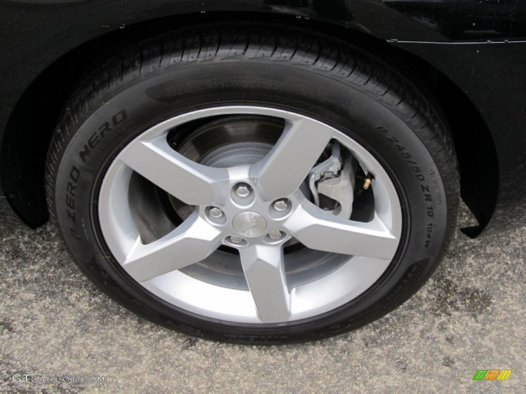 2011 Camaro LT Coupe - Black / Black photo #3