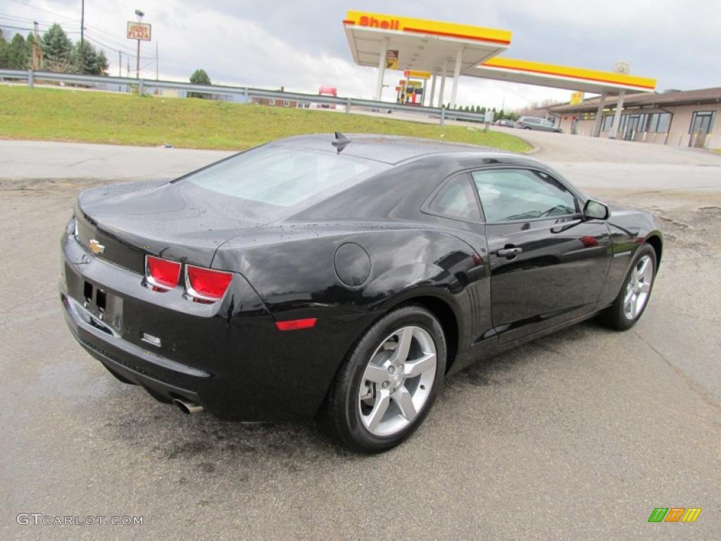 2011 Camaro LT Coupe - Black / Black photo #6