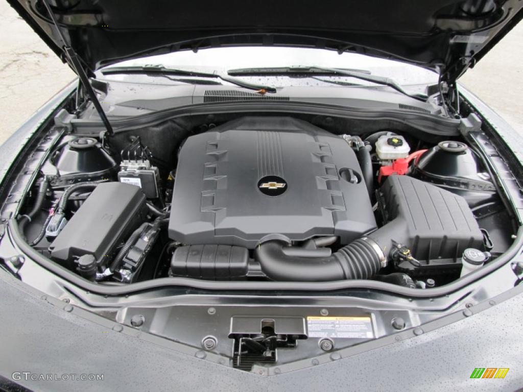 2011 Camaro LT Coupe - Black / Black photo #10