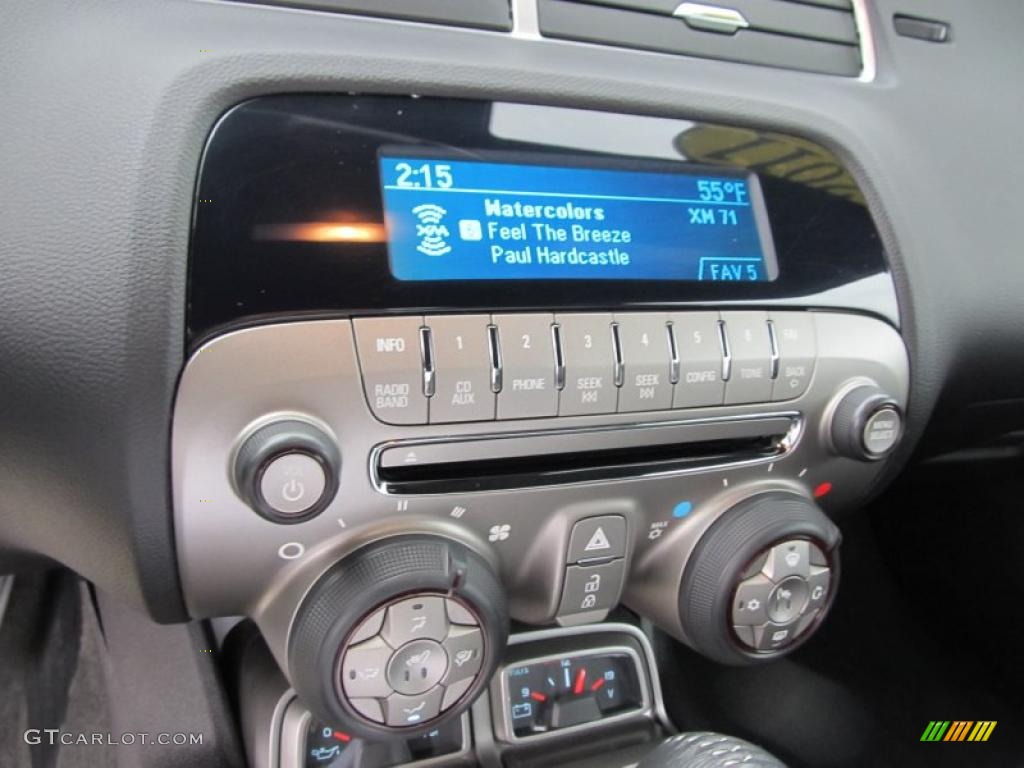 2011 Camaro LT Coupe - Black / Black photo #22