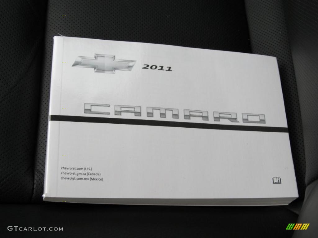 2011 Camaro LT Coupe - Black / Black photo #29