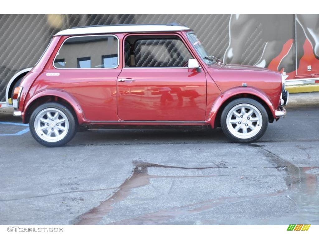 Red 1966 Morris Mini Standard Mini Model Exterior Photo #40467879