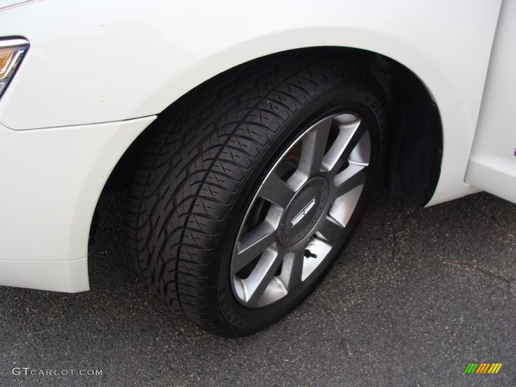 2008 MKZ AWD Sedan - White Suede / Sand photo #11