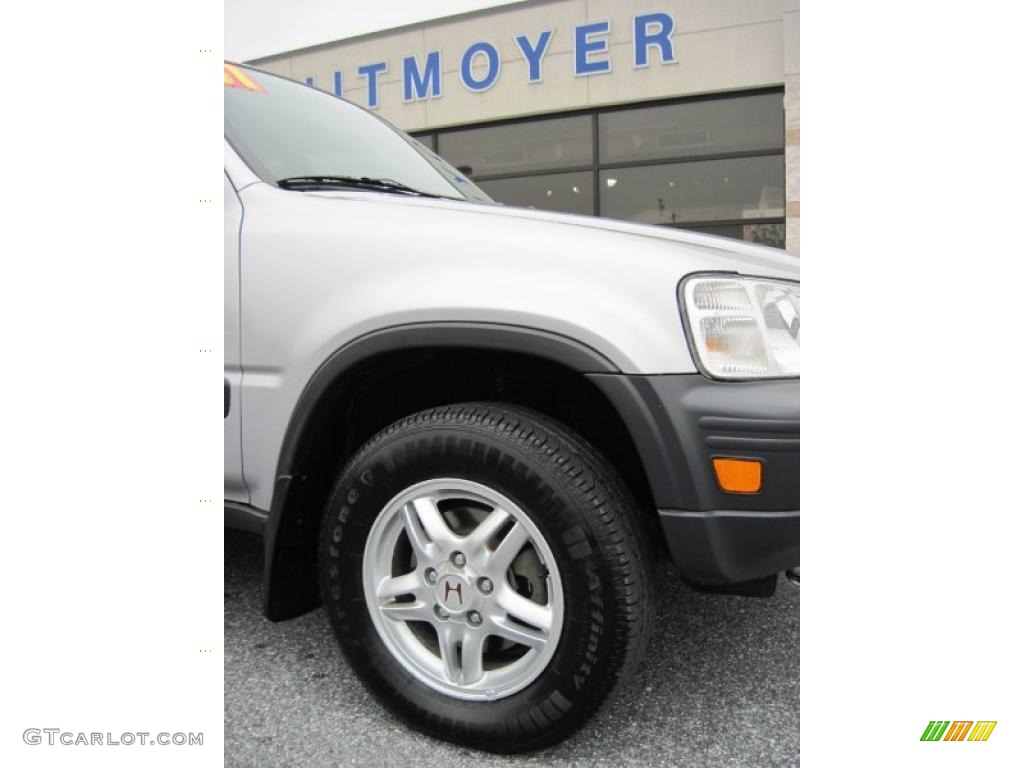 2001 CR-V EX 4WD - Satin Silver Metallic / Dark Gray photo #4
