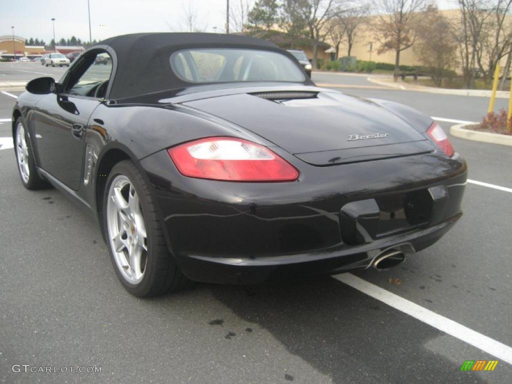 2008 Boxster  - Basalt Black Metallic / Stone Grey photo #11