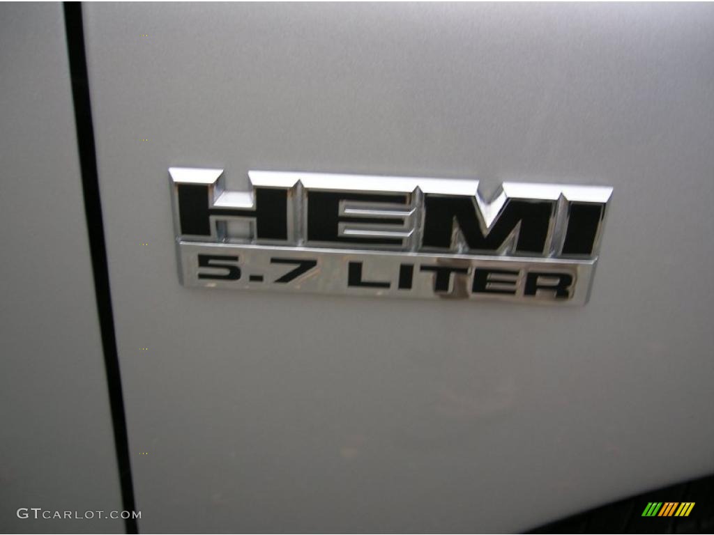2006 Ram 1500 SLT Quad Cab - Bright Silver Metallic / Medium Slate Gray photo #7