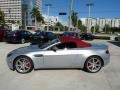 2008 Titanium Silver Aston Martin V8 Vantage Roadster  photo #14