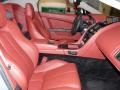 Chancellor Red 2008 Aston Martin V8 Vantage Roadster Interior Color