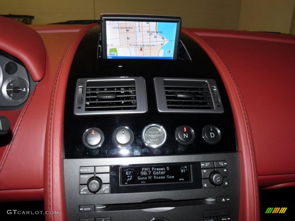 2008 Aston Martin V8 Vantage Roadster Navigation Photo #40472871