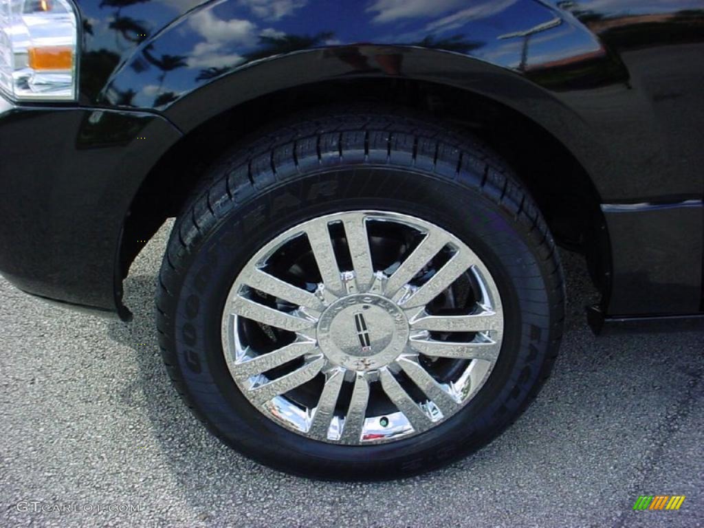 2008 Navigator Luxury - Black / Charcoal Black photo #12