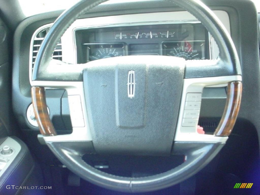 2008 Navigator Luxury - Black / Charcoal Black photo #27