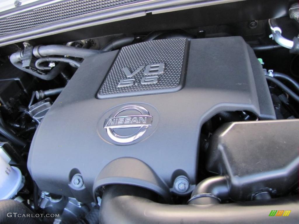 2011 Nissan Titan SV Crew Cab 4x4 Engine Photos