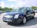 2008 Dark Blue Ink Metallic Ford Fusion SE  photo #13
