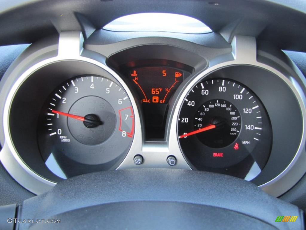 2011 Nissan Juke SL Gauges Photo #40474089