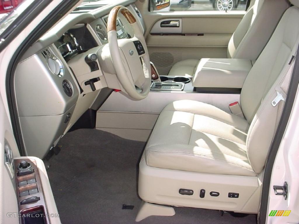 Stone Interior 2007 Ford Expedition EL Limited Photo #40474213