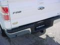 White Platinum Metallic Tri Coat - F150 Lariat SuperCab Photo No. 9