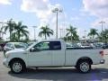 White Platinum Metallic Tri Coat - F150 Lariat SuperCab Photo No. 11