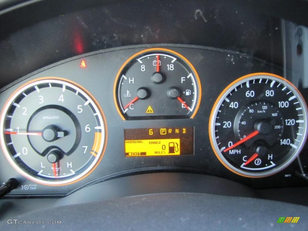 2011 Nissan Armada SV Gauges Photo #40475073