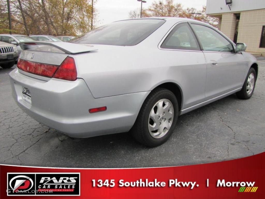 2000 Accord EX-L Coupe - Satin Silver Metallic / Charcoal photo #3