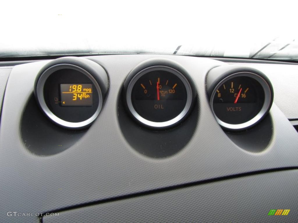 2005 Nissan 350Z Touring Coupe Gauges Photo #40475485