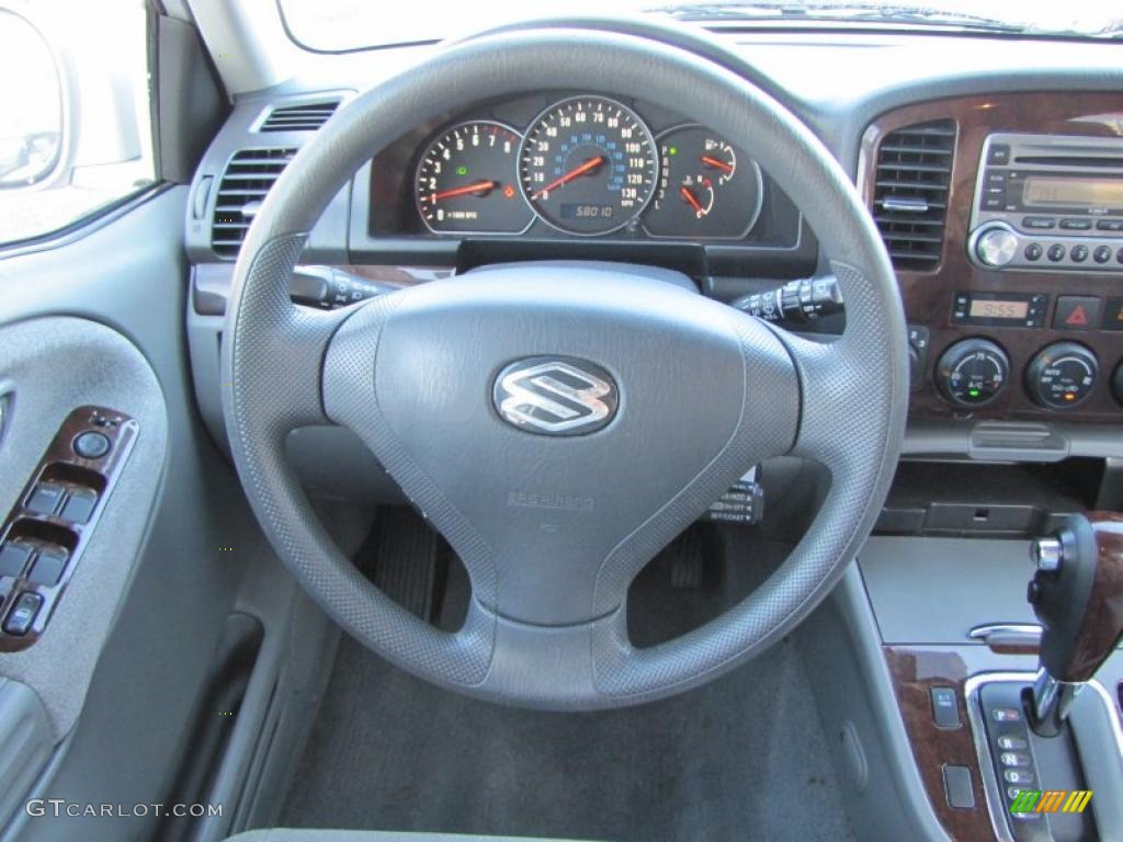 2006 Suzuki XL7 Standard XL7 Model Gray Steering Wheel Photo #40476169
