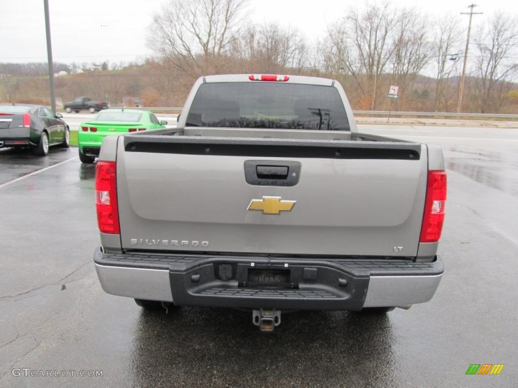 2009 Silverado 1500 LT Extended Cab 4x4 - Graystone Metallic / Ebony photo #8