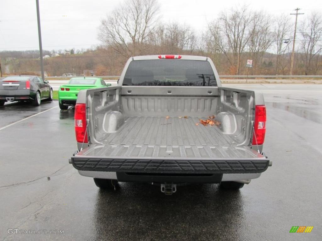 2009 Silverado 1500 LT Extended Cab 4x4 - Graystone Metallic / Ebony photo #10