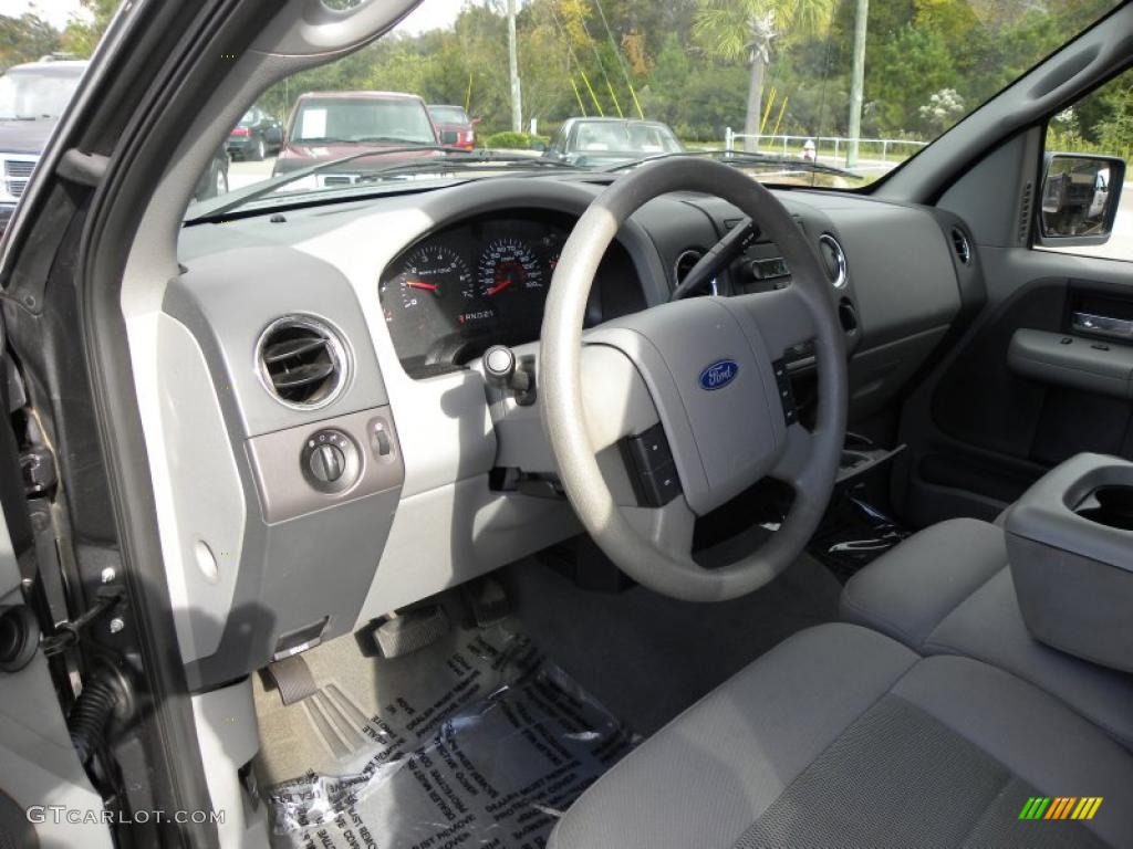 2006 F150 XLT SuperCab - Dark Shadow Grey Metallic / Medium/Dark Flint photo #3