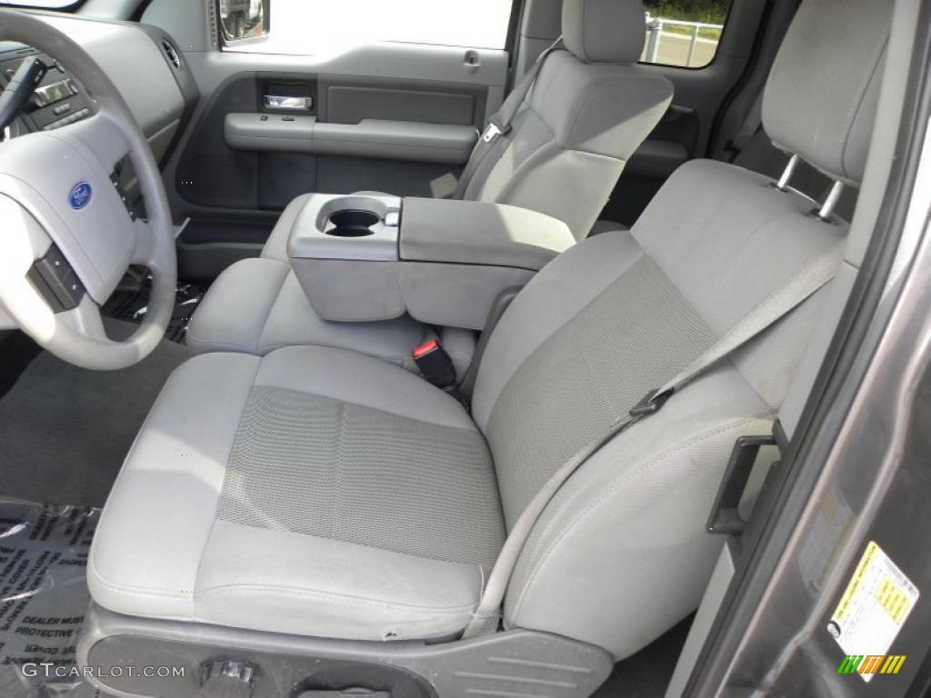 2006 F150 XLT SuperCab - Dark Shadow Grey Metallic / Medium/Dark Flint photo #4