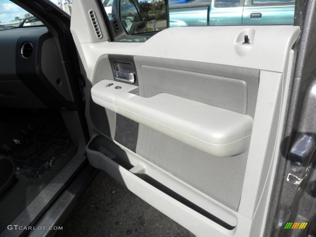 2006 F150 XLT SuperCab - Dark Shadow Grey Metallic / Medium/Dark Flint photo #9
