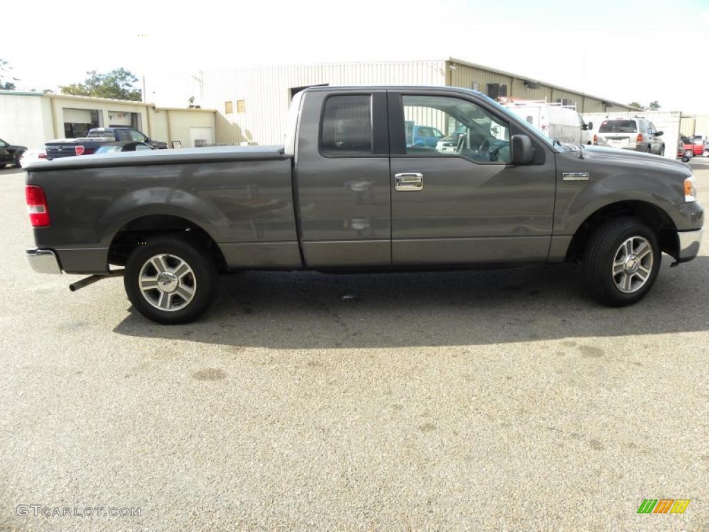 2006 F150 XLT SuperCab - Dark Shadow Grey Metallic / Medium/Dark Flint photo #12