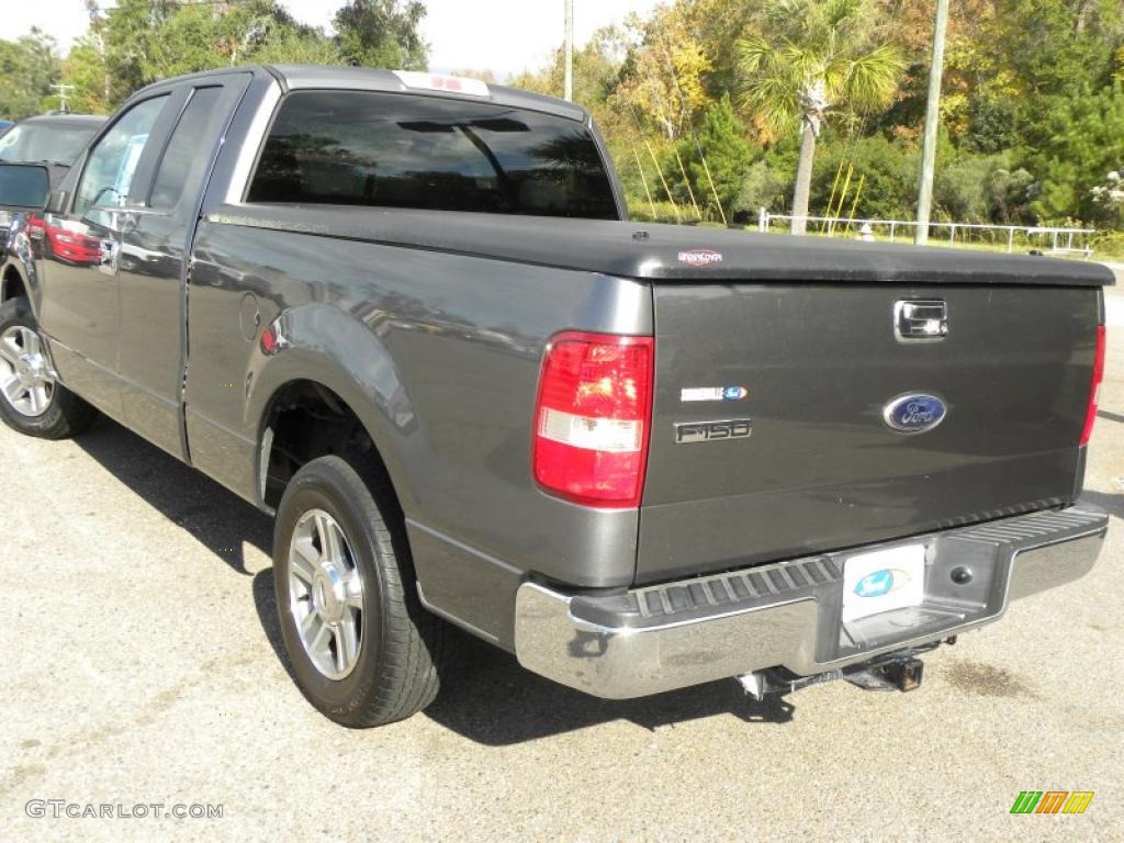 2006 F150 XLT SuperCab - Dark Shadow Grey Metallic / Medium/Dark Flint photo #16