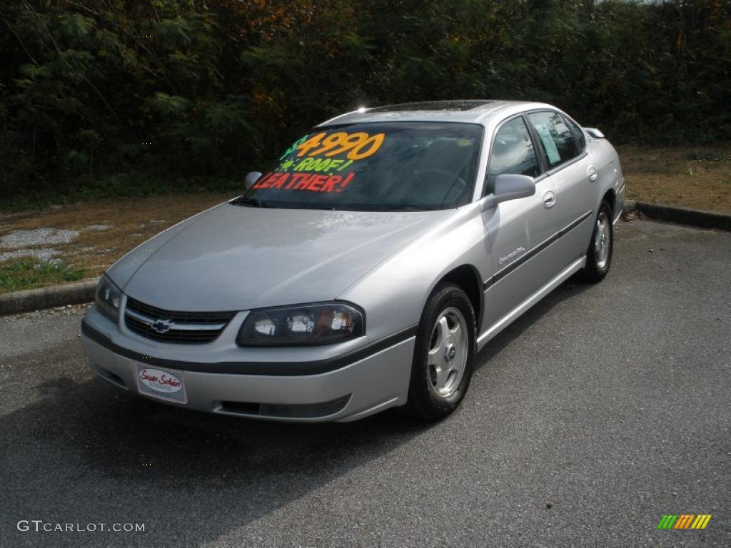 2001 Impala LS - Galaxy Silver Metallic / Medium Gray photo #1
