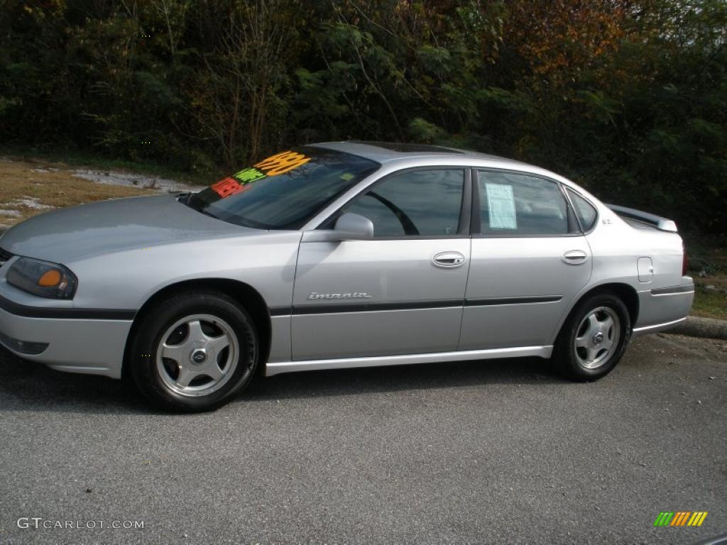 2001 Impala LS - Galaxy Silver Metallic / Medium Gray photo #2