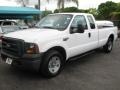 Oxford White Clearcoat - F250 Super Duty XL SuperCab Photo No. 5