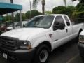 Oxford White - F350 Super Duty XL SuperCab Photo No. 8