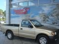 2003 Mystic Gold Metallic Toyota Tacoma Regular Cab  photo #2