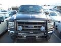 2002 True Blue Metallic Ford F250 Super Duty XLT Crew Cab 4x4  photo #3