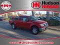 2011 Red Alert Nissan Frontier SV King Cab  photo #1