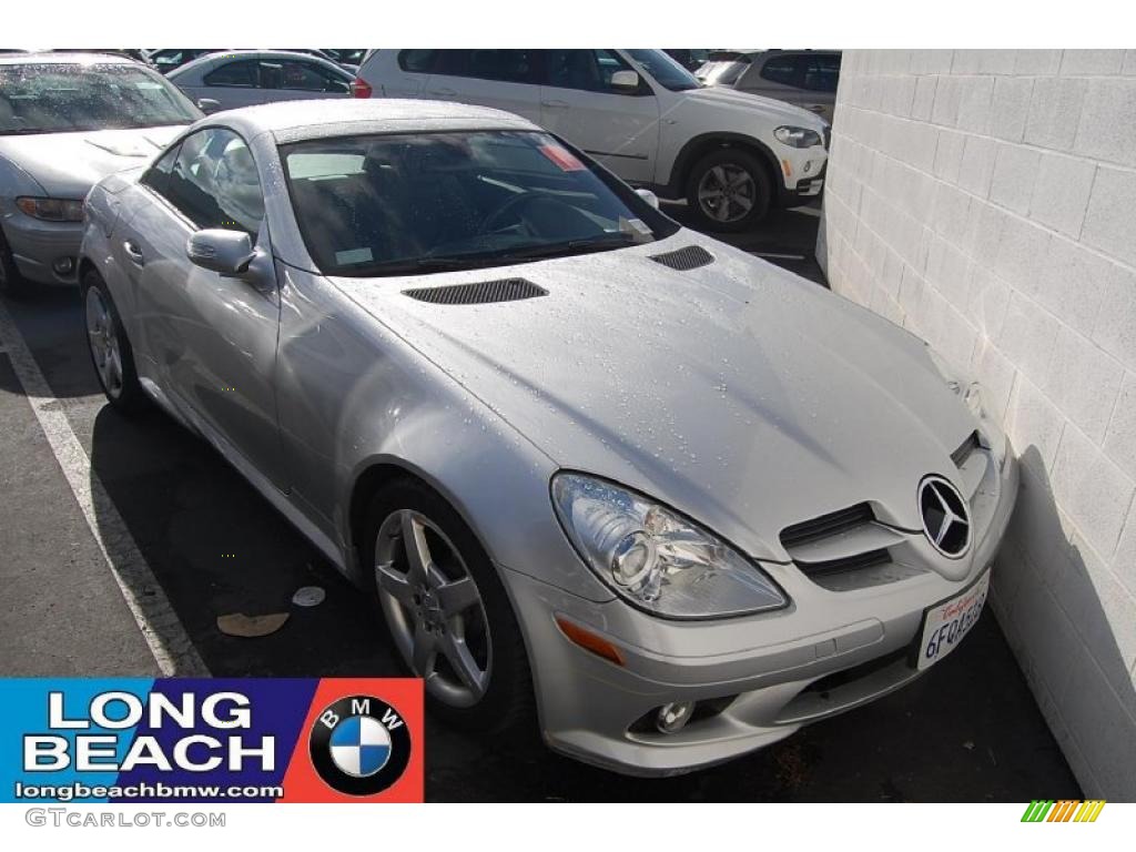 2008 SLK 280 Roadster - Iridium Silver Metallic / Black photo #1