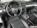 Ebony 2007 Audi A4 2.0T quattro Cabriolet Interior Color