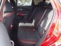 Black/Red w/Red Trim 2011 Nissan Juke SV Interior Color