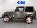 2003 Shale Green Metallic Jeep Wrangler Sahara 4x4  photo #5