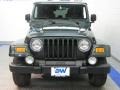 2003 Shale Green Metallic Jeep Wrangler Sahara 4x4  photo #7