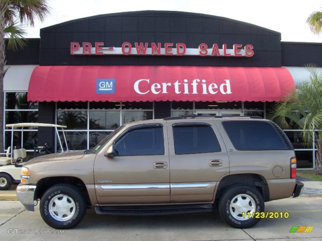 2004 Yukon SLT - Sandalwood Metallic / Neutral/Shale photo #1