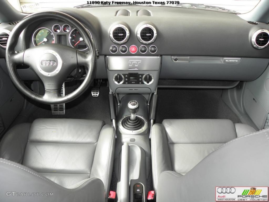 Aviator Grey Interior 2002 Audi TT 1.8T quattro Coupe Photo #40482542