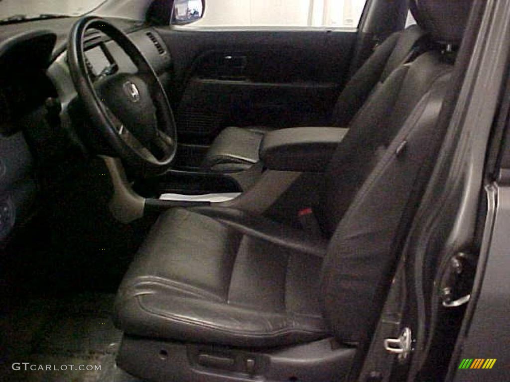 2008 Pilot EX-L 4WD - Steel Blue Metallic / Gray photo #8