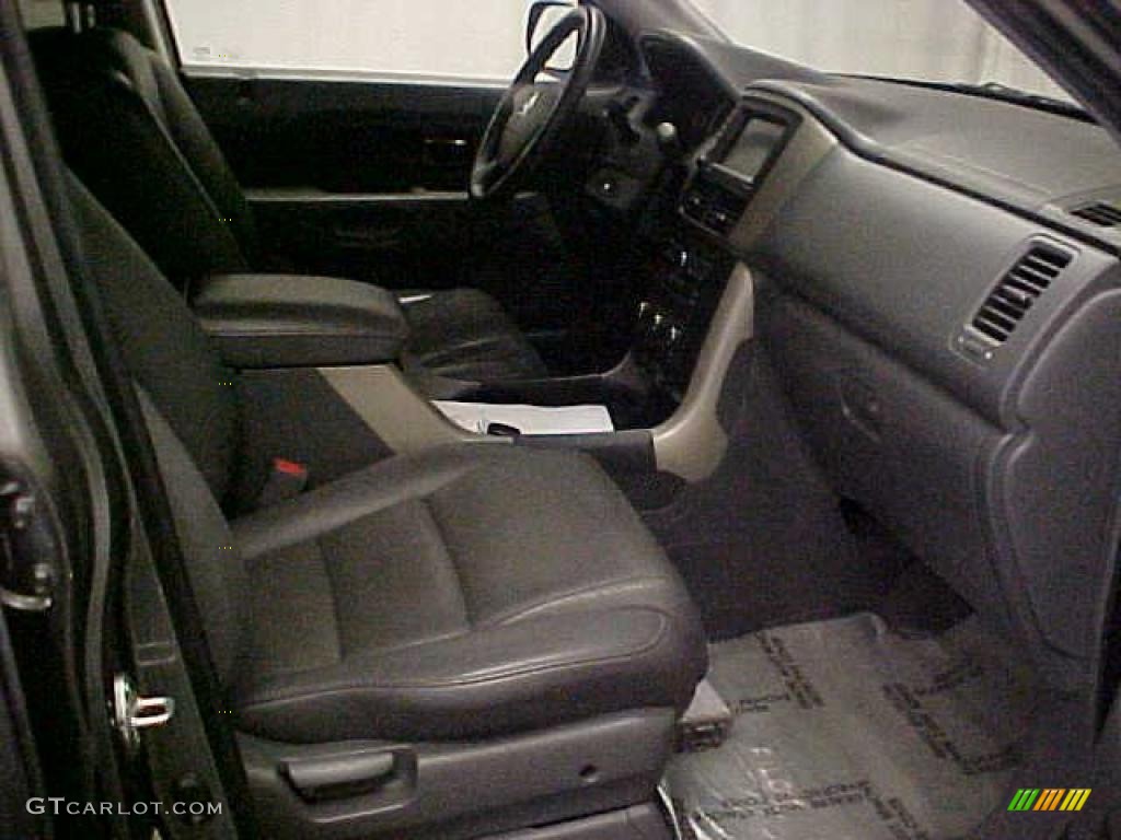 2008 Pilot EX-L 4WD - Steel Blue Metallic / Gray photo #15