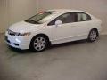 Taffeta White - Civic LX Sedan Photo No. 3
